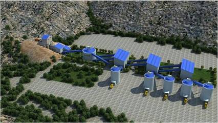 棗莊鑫金山機械攜手中電建打造全球砂石骨料夢工廠